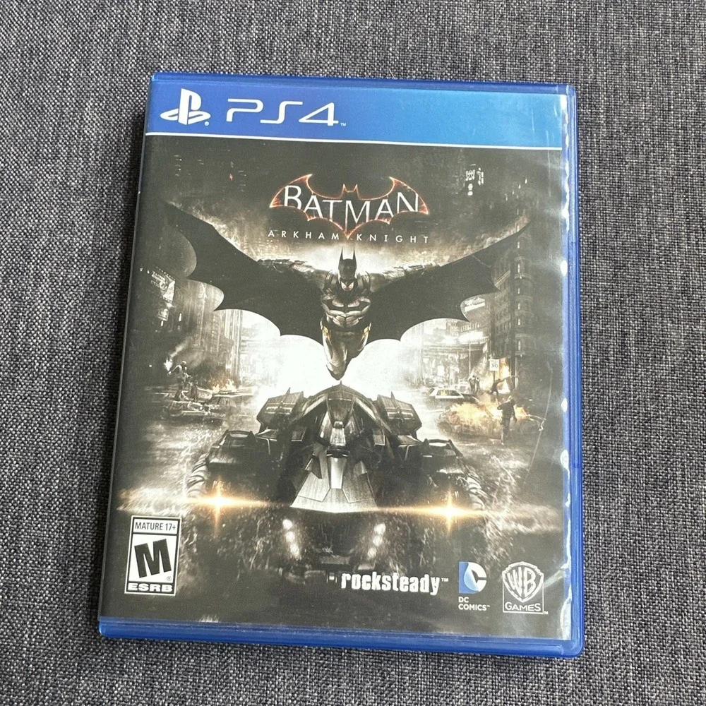 Batman: Arkham Knight (PlayStation 4, 2015) MINT CONDITION COMPLETE